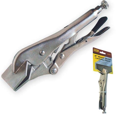 sheet metal locking pliers|sheet metal pliers harbor freight.